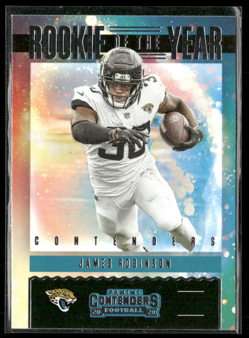 James Robinson 2020 Panini Contenders Rookie of the Year Contenders #RY-JRO