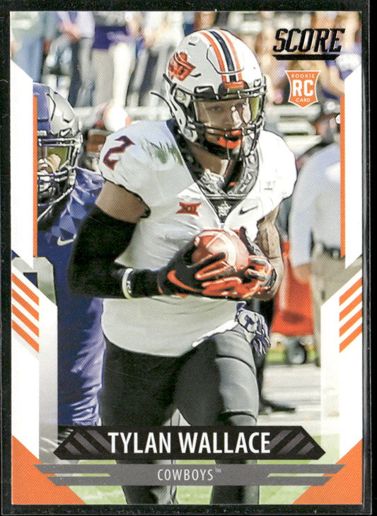 Tylan Wallace 2021 Score #332 RC Oklahoma State Cowboys