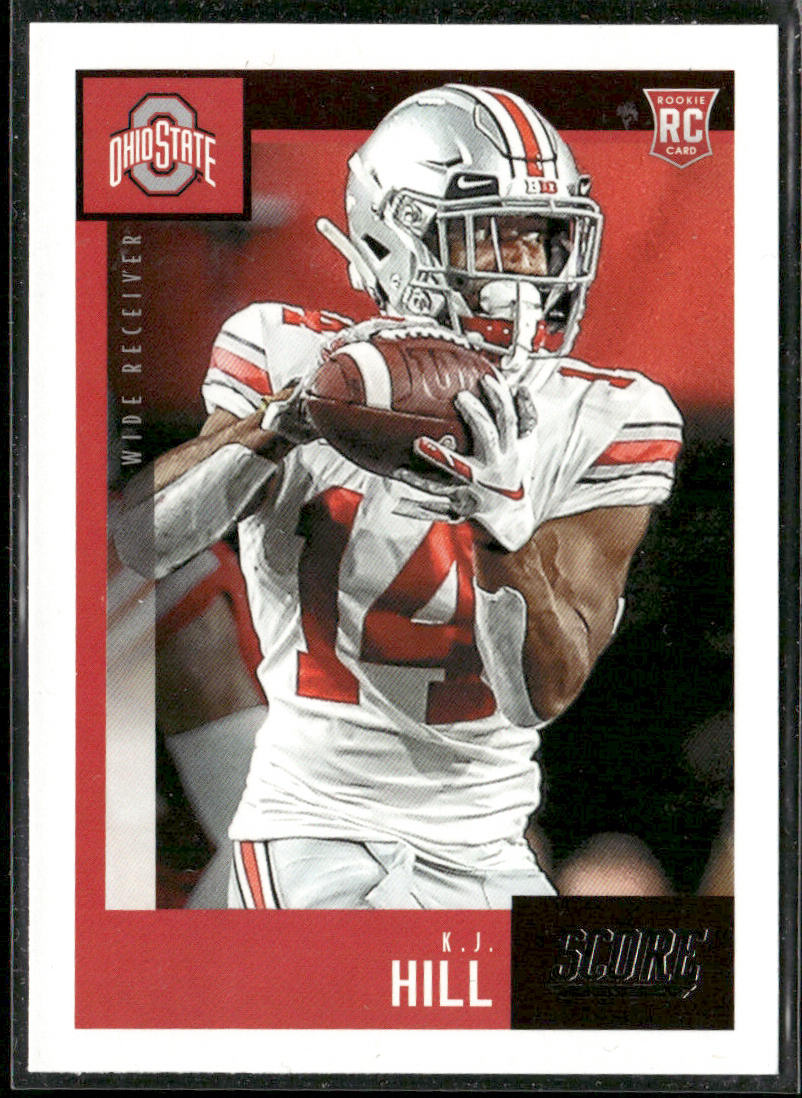 K.J. Hill 2020 Score Scorecard #433 RC Ohio State Buckeyes