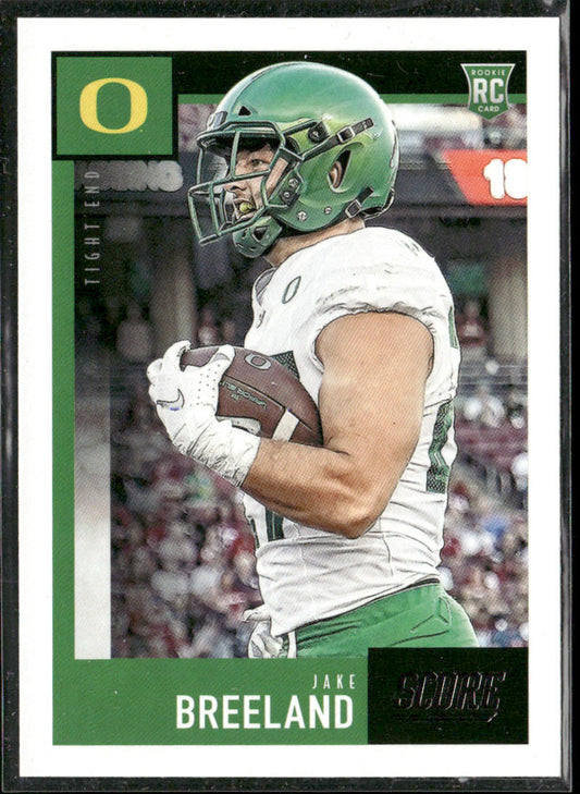 Jake Breeland 2020 Score #407 RC Oregon Ducks
