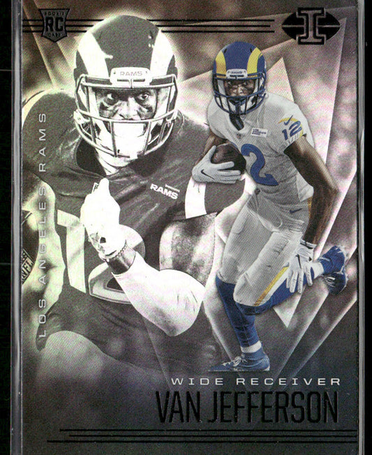 Van Jefferson 2020 Panini Illusions #32 RC Los Angeles Rams