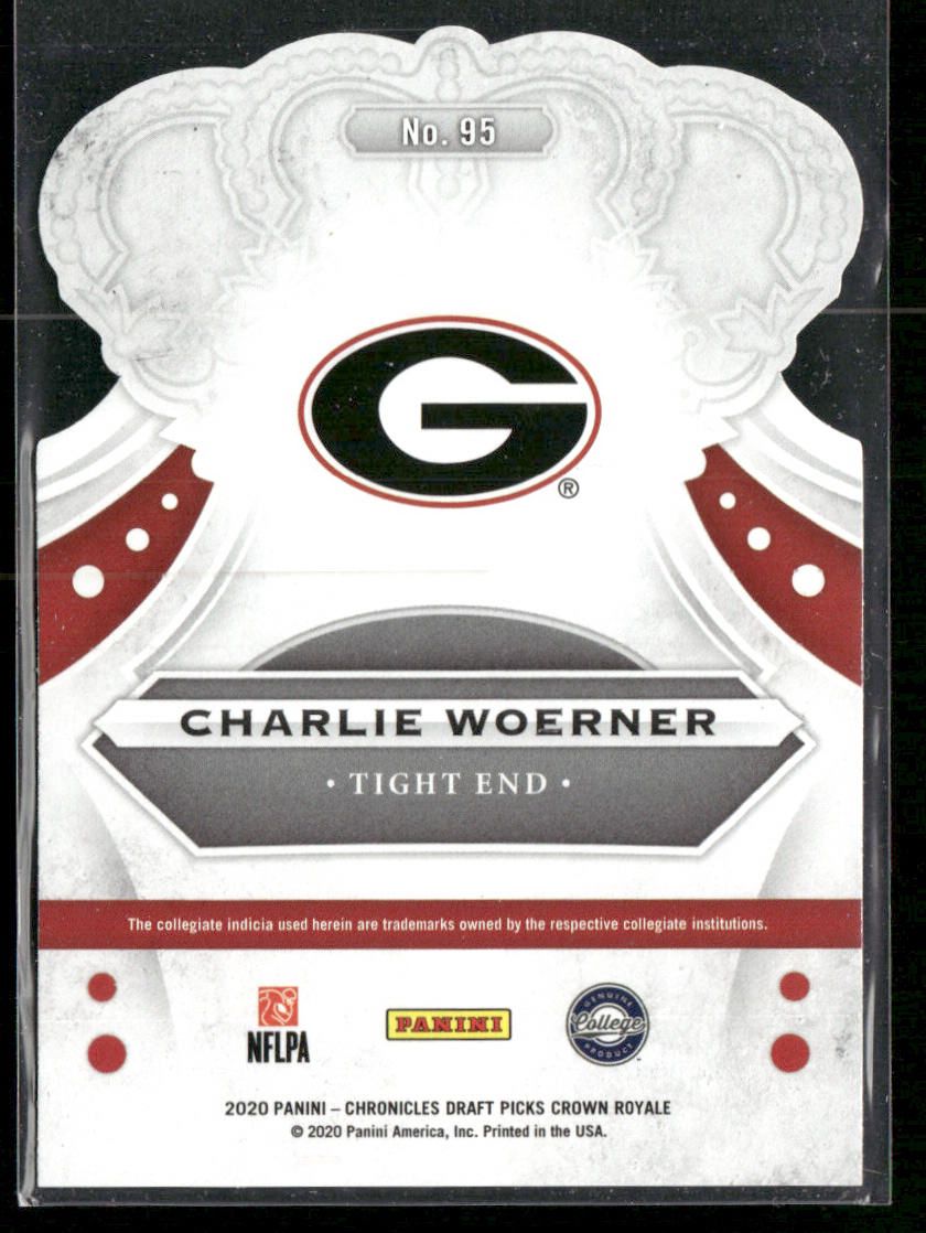 Charlie Woerner 2020 Panini Chronicles Draft Picks Crown Royale Draft Picks #95