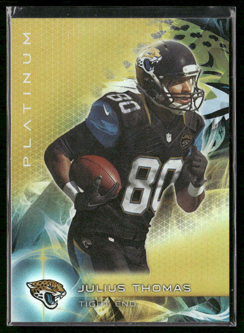 Julius Thomas 2015 Topps Platinum Gold #85 Jacksonville Jaguars