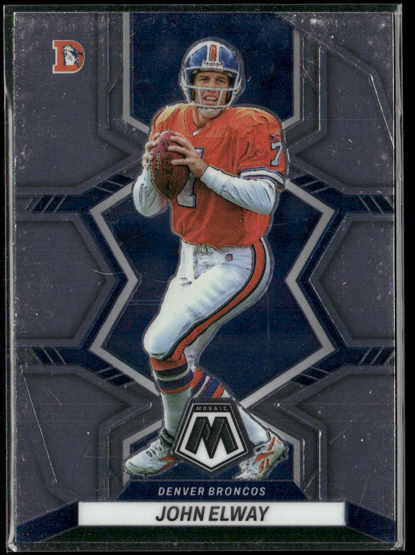 John Elway 2022 Panini Mosaic #63 Denver Broncos