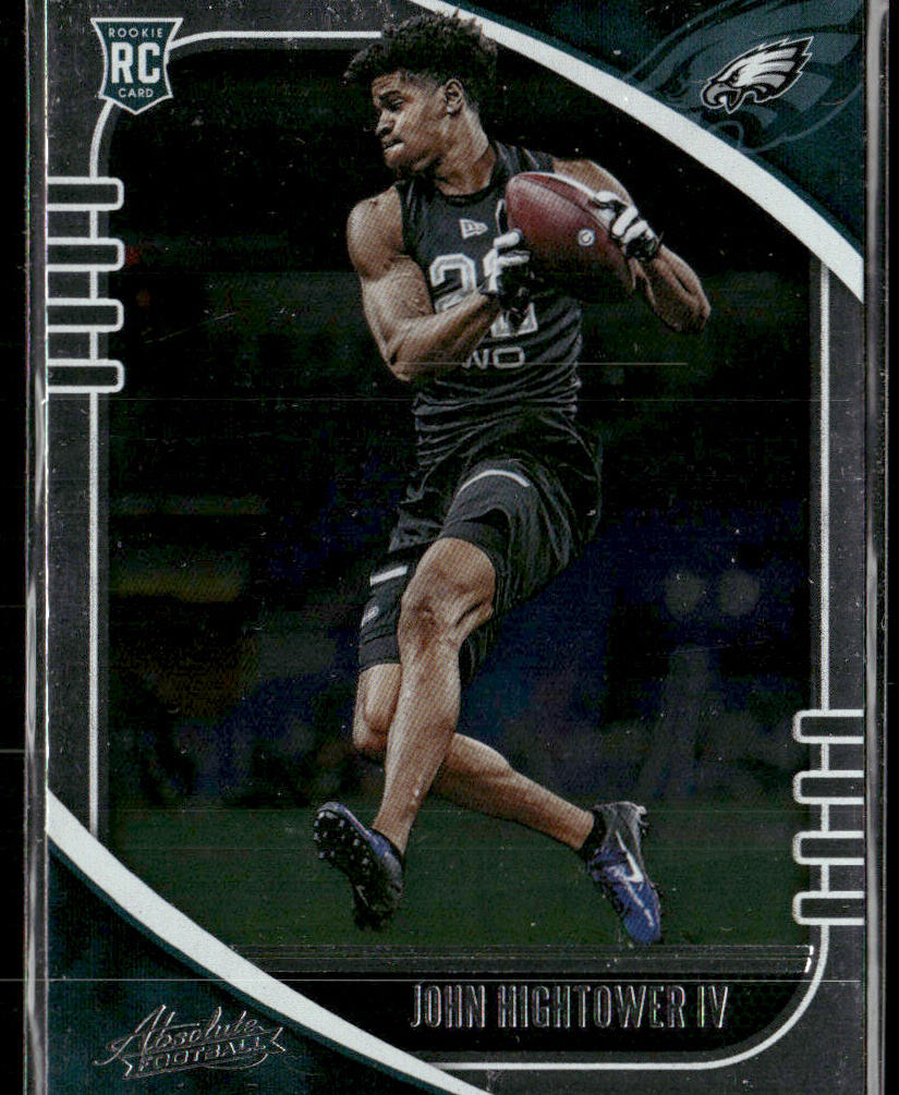 John Hightower IV 2020 Panini Absolute Retail #160 RC Philadelphia Eagles