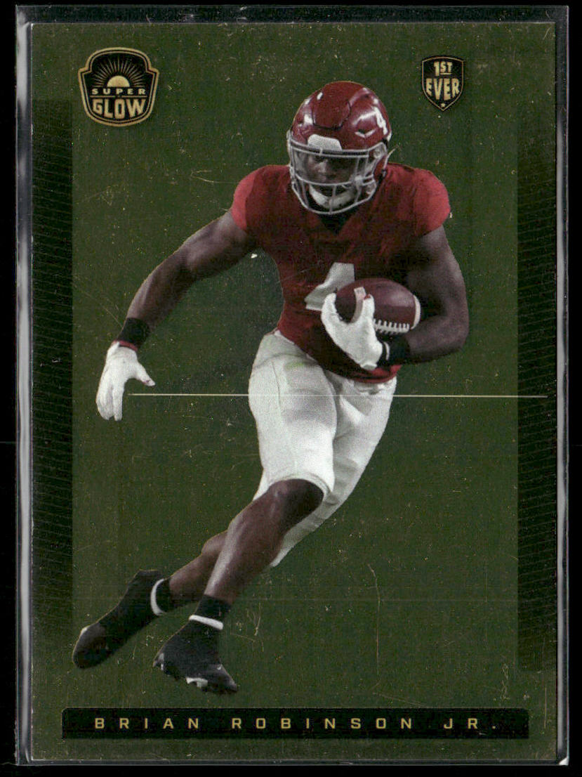 Brian Robinson Jr. 2021 Super Glow Sports Gold Foil #27