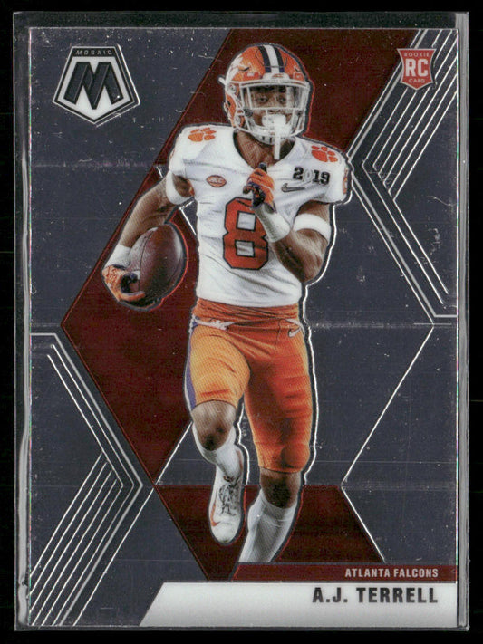 A.J. Terrell 2020 Panini Mosaic #248 RC Atlanta Falcons
