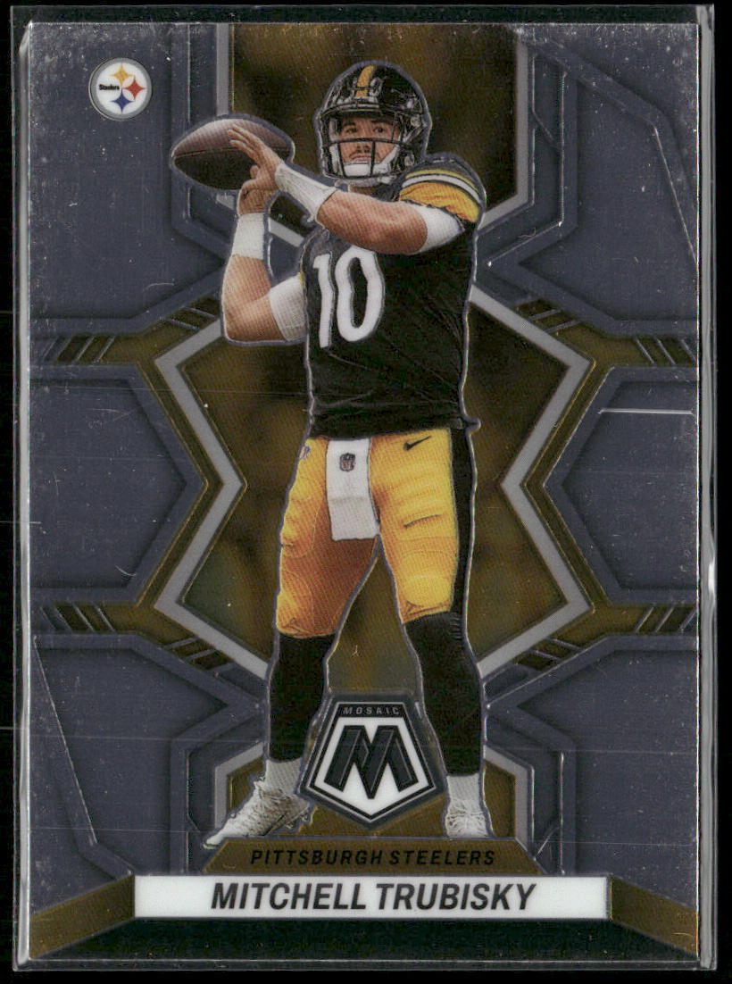 Mitchell Trubisky 2022 Panini Mosaic #162 Pittsburgh Steelers