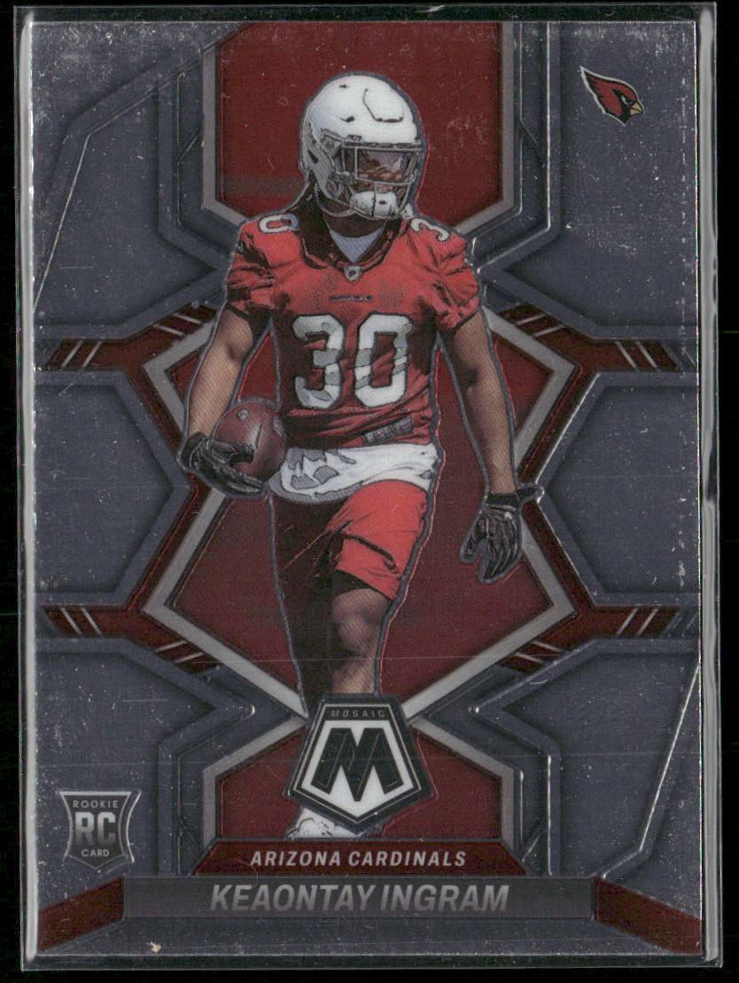 Keaontay Ingram 2022 Panini Mosaic #355 RC Arizona Cardinals