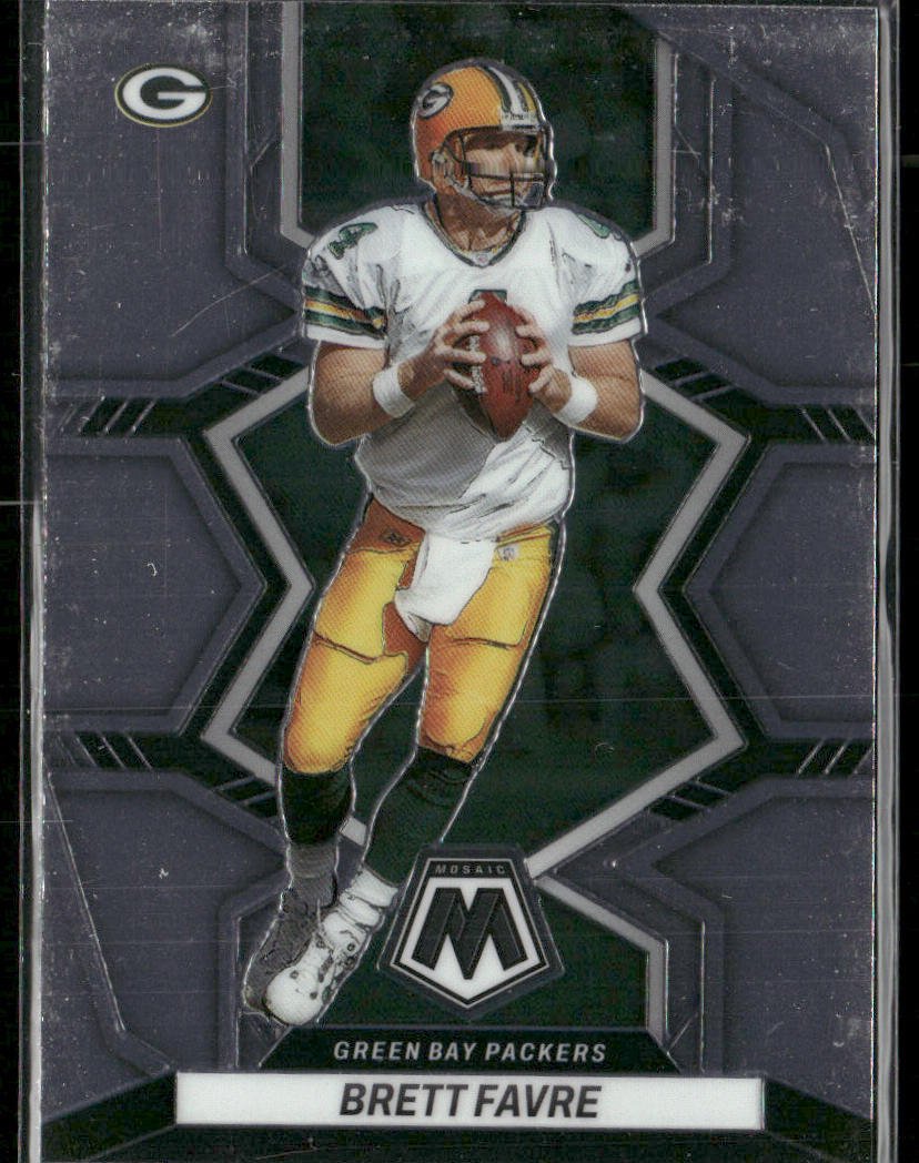 Brett Favre 2022 Panini Mosaic #75 Green Bay Packers
