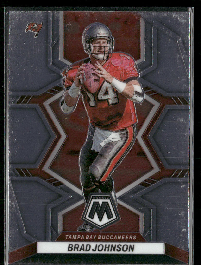 Brad Johnson 2022 Panini Mosaic #188 Tampa Bay Buccaneers