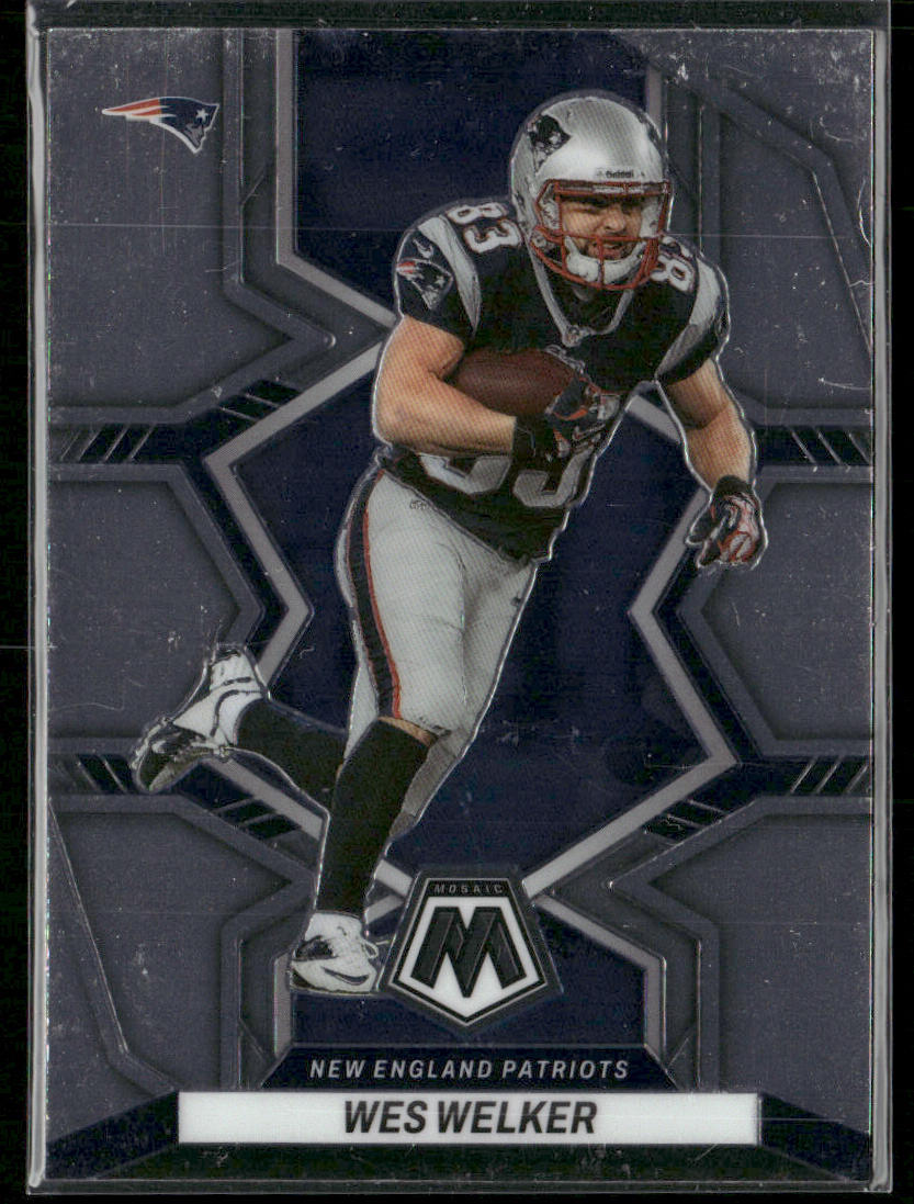 Wes Welker 2022 Panini Mosaic #240 New England Patriots