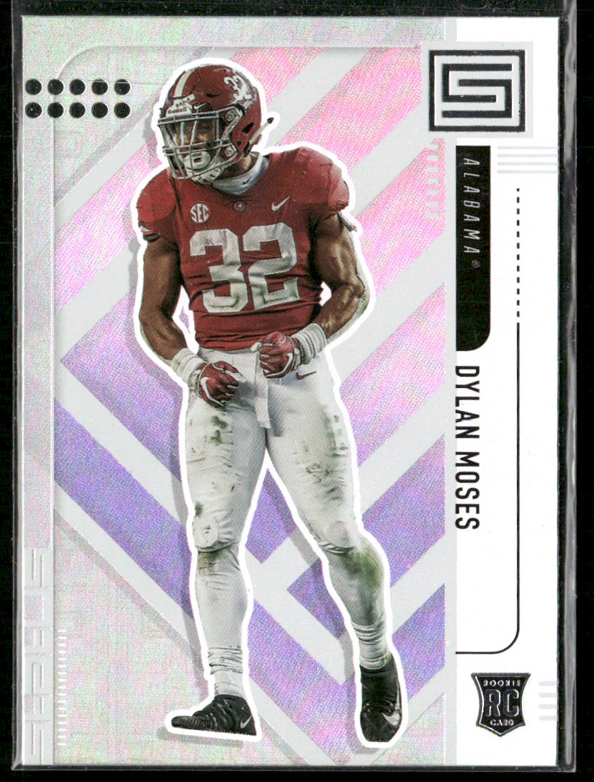 Dylan Moses 2021 Panini Chronicles Draft Picks #151 Alabama Crimson Tide