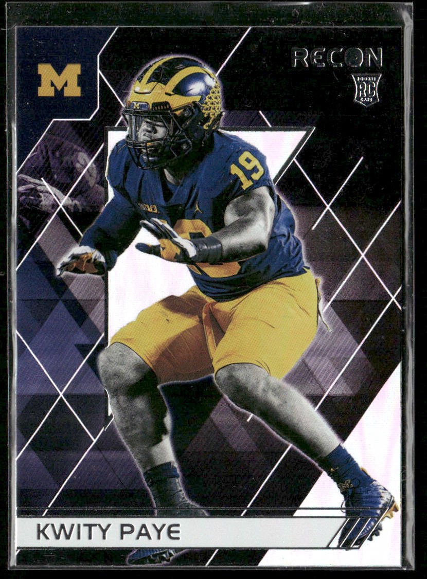 Kwity Paye 2021 Panini Chronicles Draft Picks #130 Michigan Wolverines