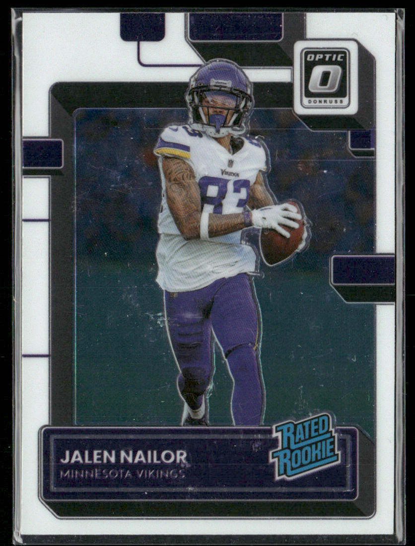 Jalen Nailor 2022 Donruss Optic #297 RC Minnesota Vikings