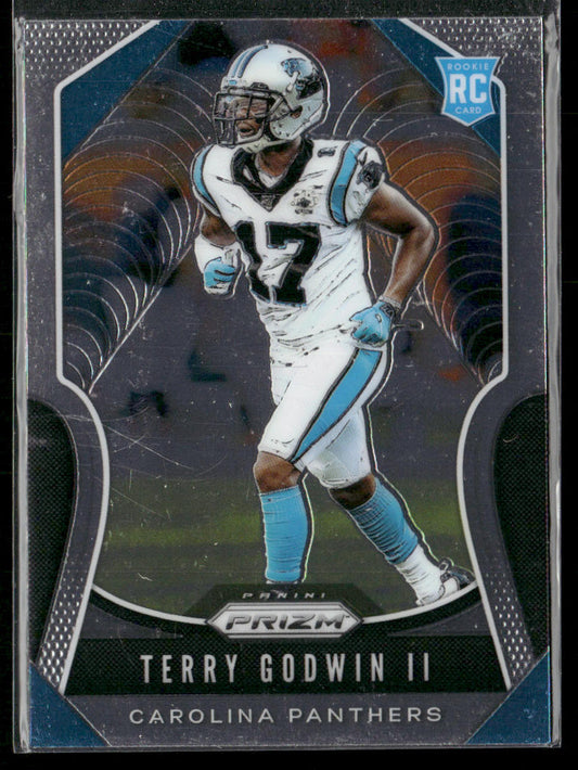 Terry Godwin II 2019 Panini Prizm #393 RC Carolina Panthers