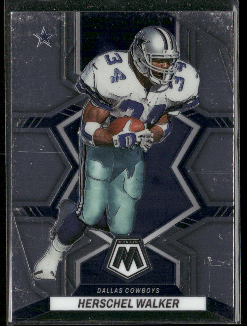 Herschel Walker 2022 Panini Mosaic #236 Dallas Cowboys