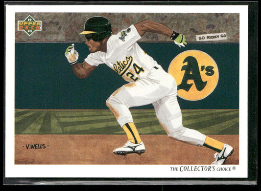 Rickey Henderson 1992 Upper Deck #90 Oakland Athletics