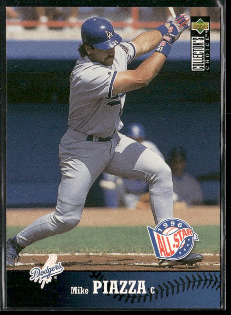Mike Piazza 1997 Collector's Choice Los Angeles Dodgers #LA10 Dodgers