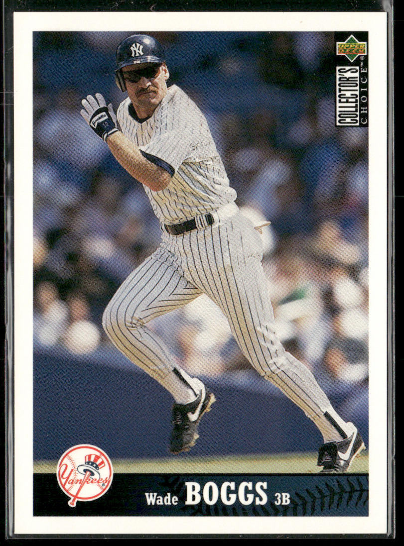 Wade Boggs 1997 Collector's Choice New York Yankees #NY3 New York Yankees