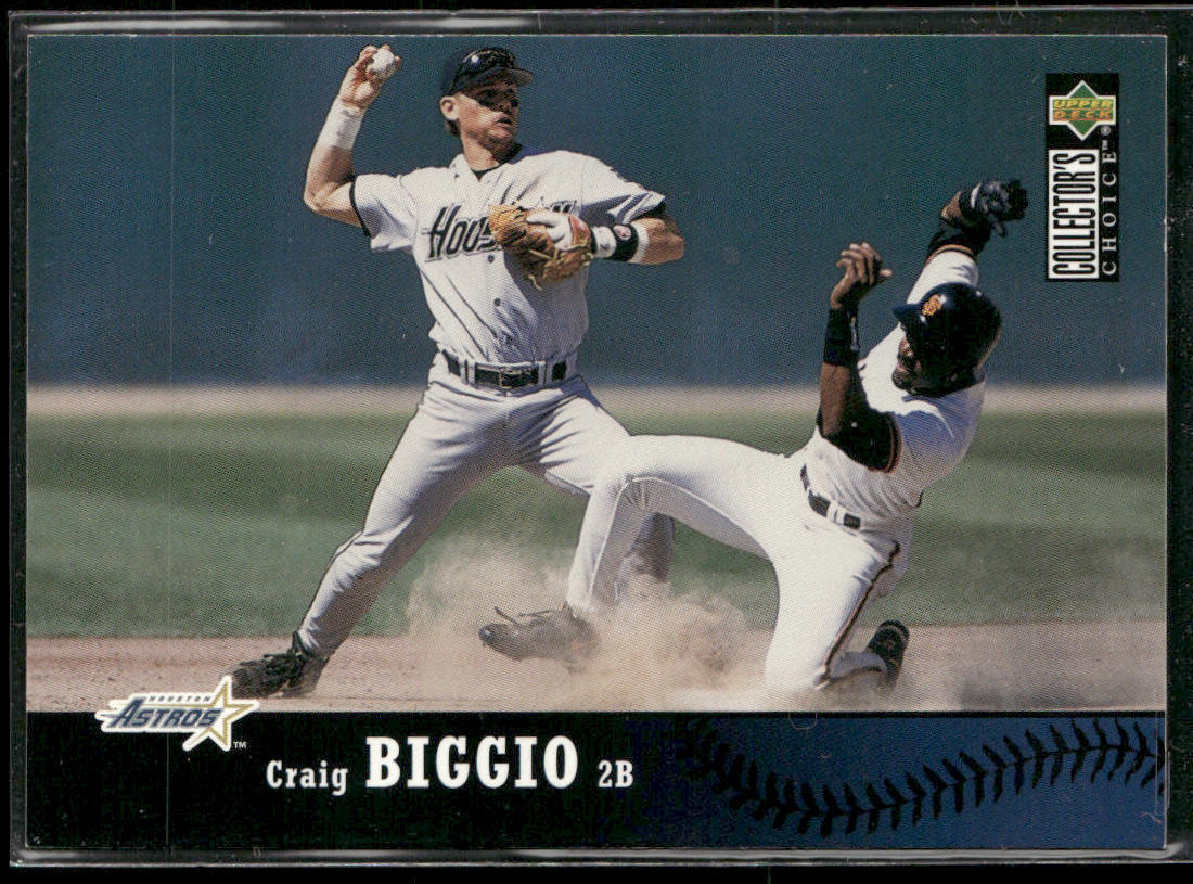 Craig Biggio 1997 Collector's Choice #350 Houston Astros