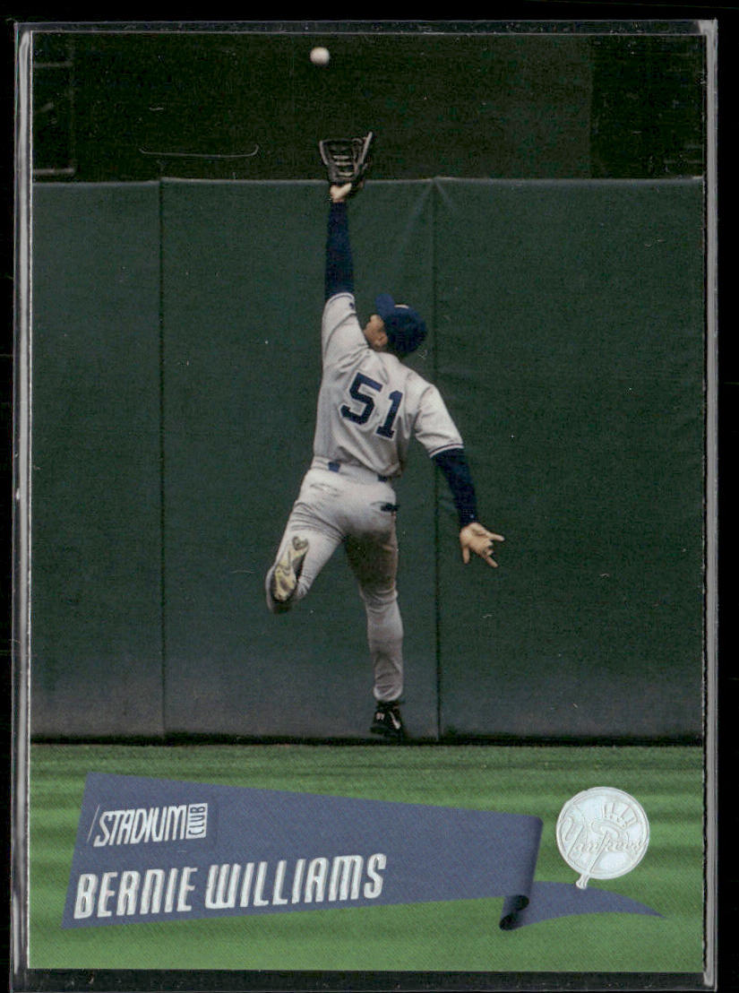 Bernie Williams 2000 Stadium Club #70 New York Yankees