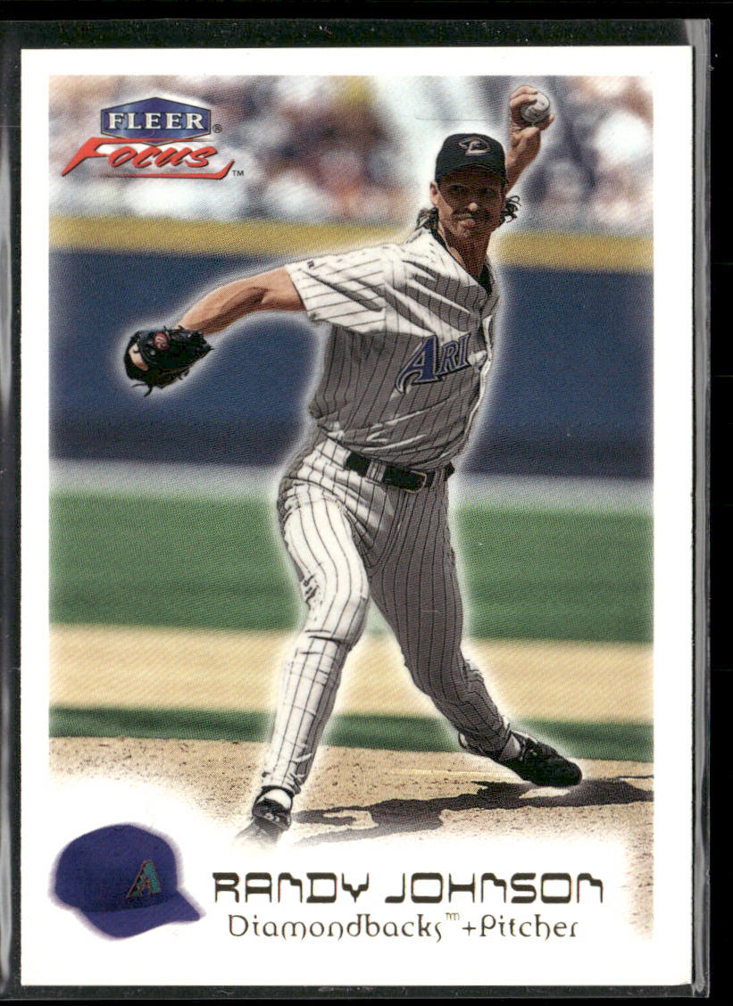 Randy Johnson 2000 Fleer Focus #46 Arizona Diamondbacks