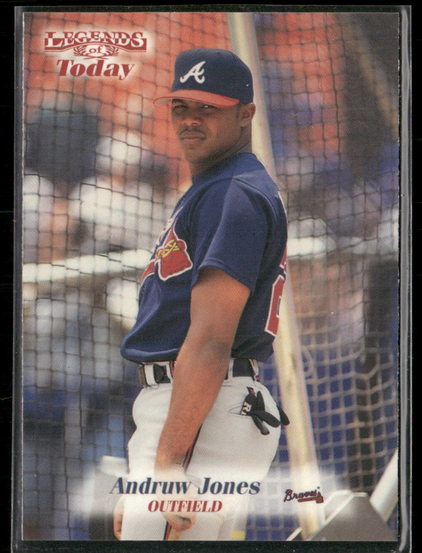 Andruw Jones 1998 Sports Illustrated Then and Now #96 Atlanta Braves