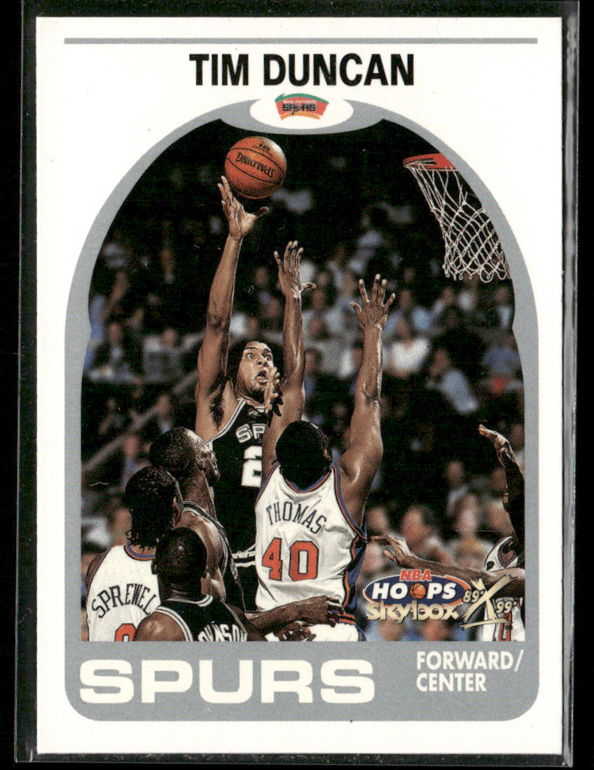 Tim Duncan 1999-00 Hoops Decade #22 San Antonio Spurs