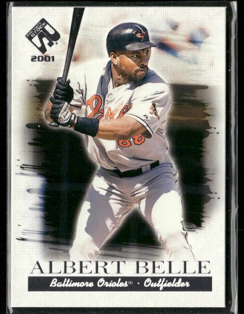 Albert Belle 2001 Pacific Private Stock #17 Baltimore Orioles