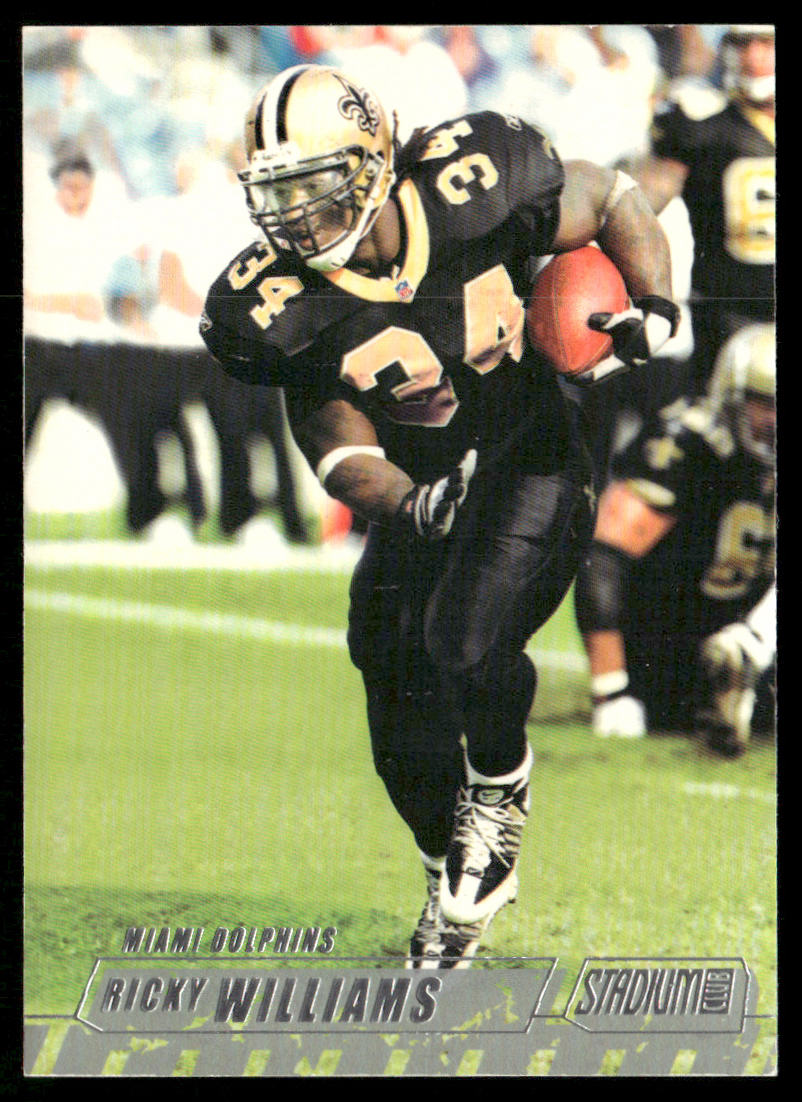 Ricky Williams 2002 Stadium Club #90 Miami Dolphins