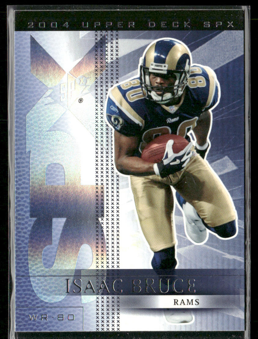 Isaac Bruce 2004 SPx #90 St. Louis Rams