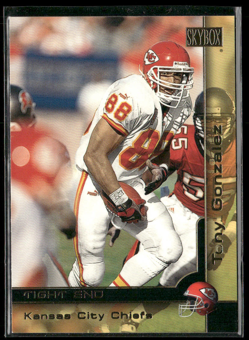 Tony Gonzalez 2000 SkyBox #88 Kansas City Chiefs