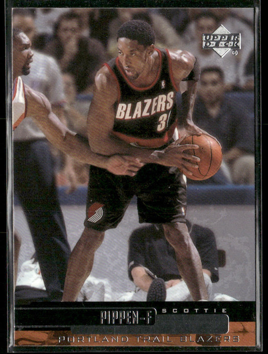 Scottie Pippen 1999-00 Upper Deck #277 Portland Trail Blazers
