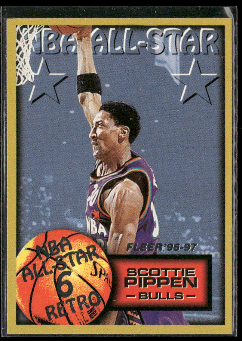Scottie Pippen 1996-97 Fleer #287 Chicago Bulls