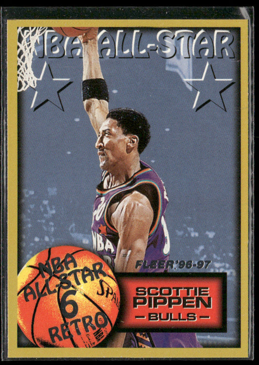 Scottie Pippen 1996-97 Fleer #287 Chicago Bulls
