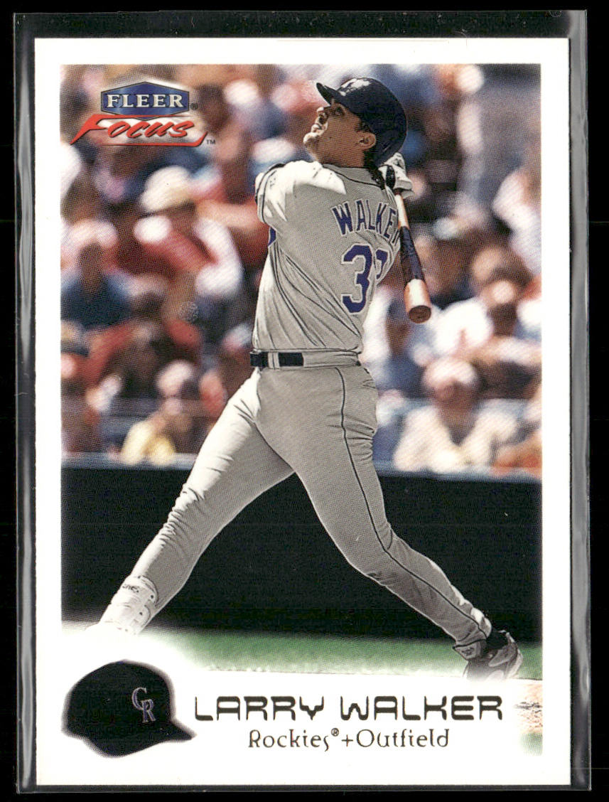 Larry Walker 2000 Fleer Focus #5 Colorado Rockies