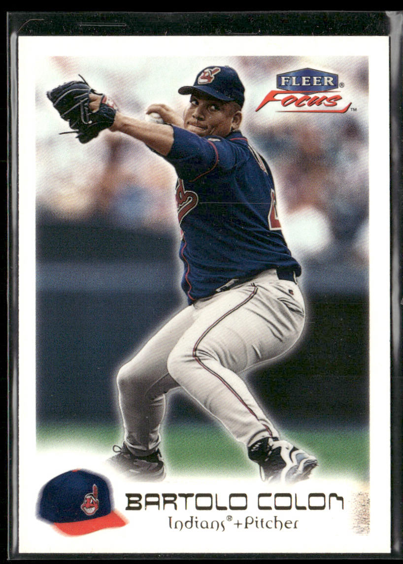 Bartolo Colon 2000 Fleer Focus #51 Cleveland Indians