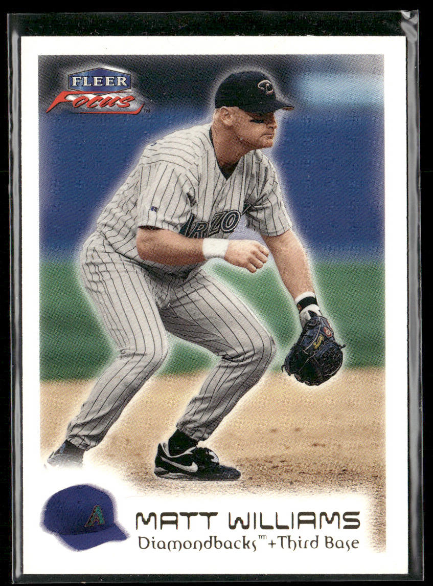 Matt Williams 2000 Fleer Focus #80 Arizona Diamondbacks
