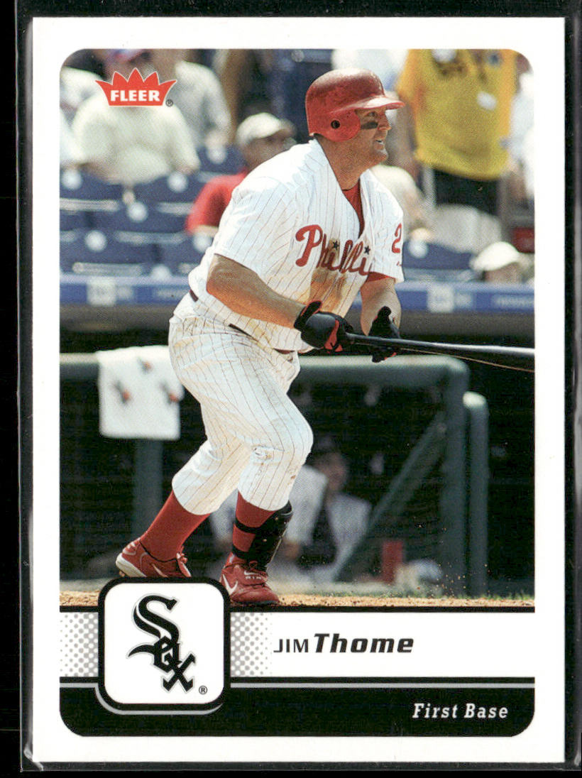 Jim Thome 2006 Fleer #261 Chicago White Sox