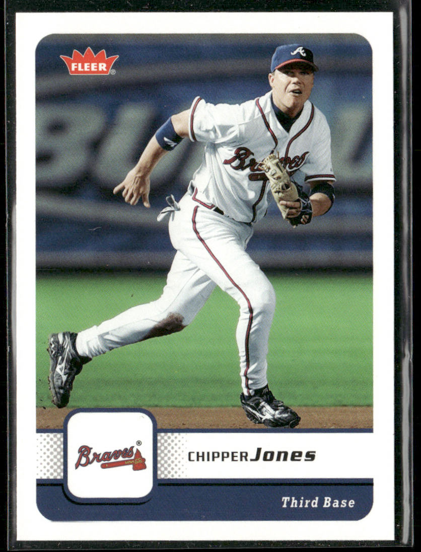 Chipper Jones 2006 Fleer #57 Atlanta Braves