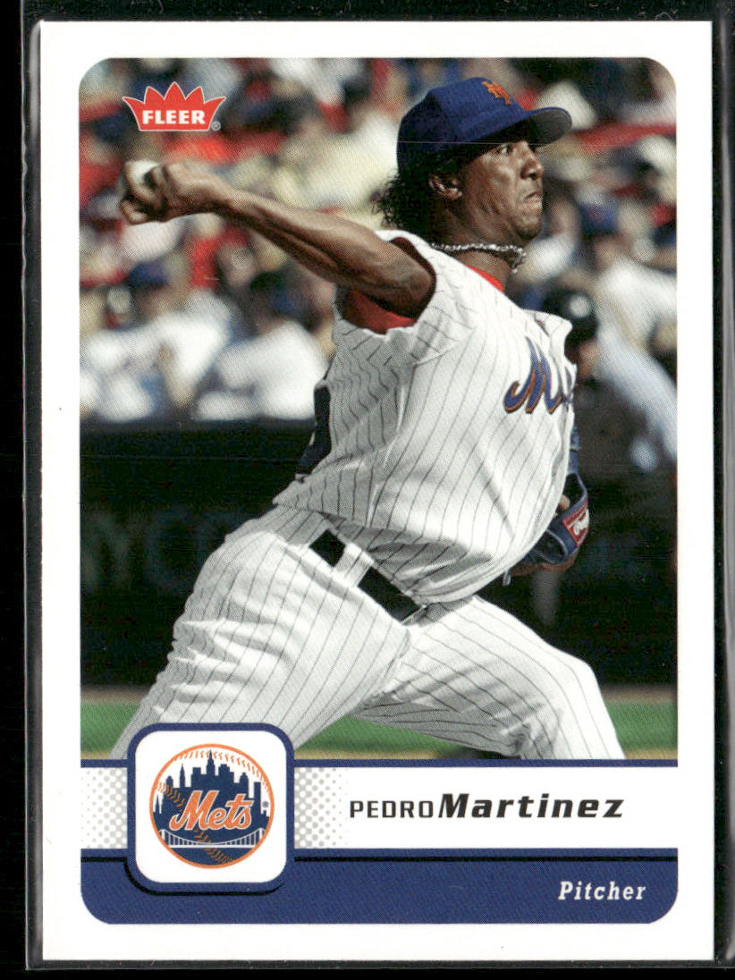 Pedro Martinez 2006 Fleer #214 New York Mets