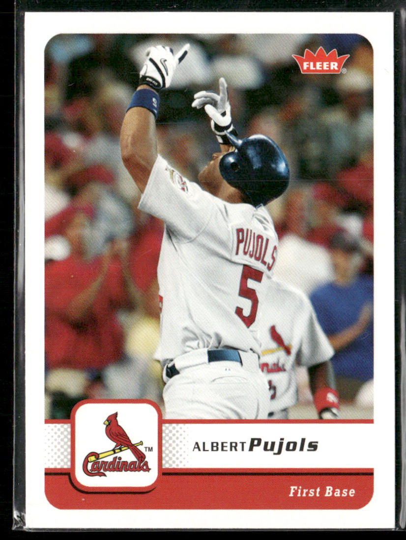 Albert Pujols 2006 Fleer #82 St. Louis Cardinals