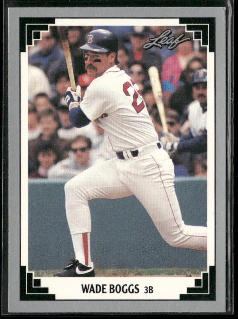 Wade Boggs 1991 Leaf #273 Boston Red Sox