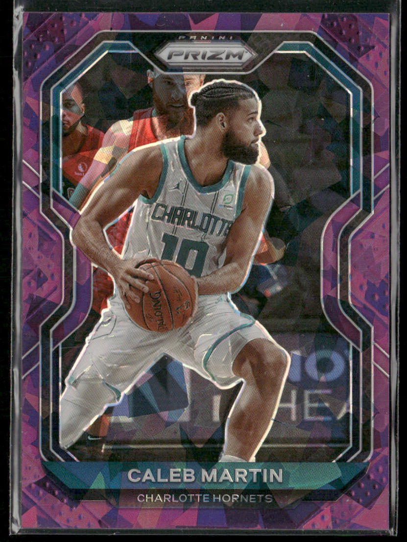 Caleb Martin 2020-21 Panini Prizm Purple Ice Prizms #276 SN Charlotte Hornets