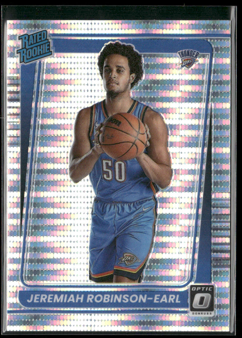 Jeremiah Robinson-Earl 2021-22 Donruss Optic Fanatics Box Set #170 RC Thunder