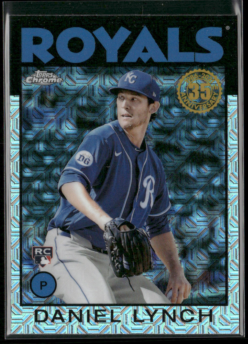 Daniel Lynch 2021 Topps Update 1986 Topps Chrome #86C-50 Kansas City Royals