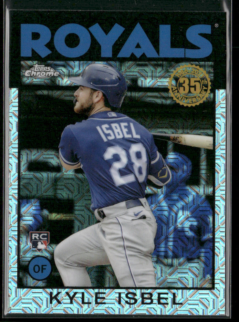 Kyle Isbel 2021 Topps Update 1986 Topps Chrome #86C-31 Kansas City Royals