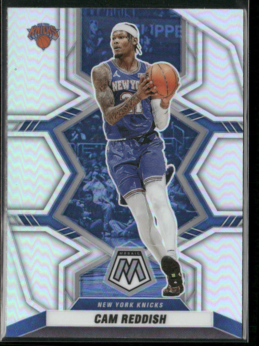 Cam Reddish 2021-22 Panini Mosaic Silver #130 New York Knicks