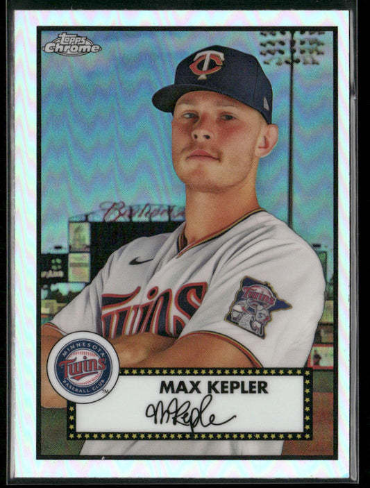 Max Kepler 2021 Topps Chrome Platinum Anniversary Prism Refractor #201 Twins